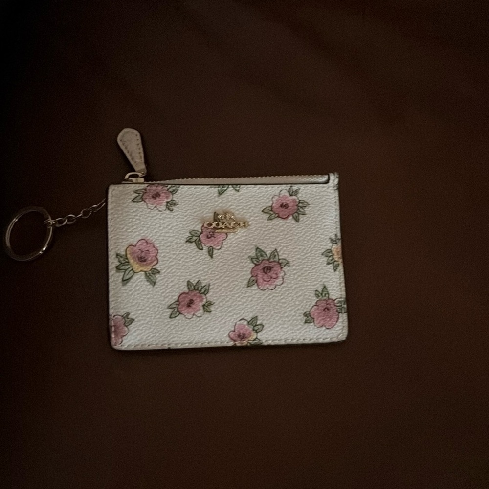 Coach keychain coin purse NWOT